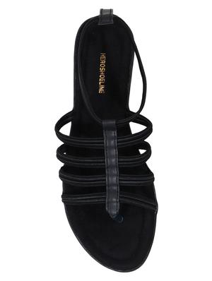 black back strap sandals - 17138488 - Standard Image - 3