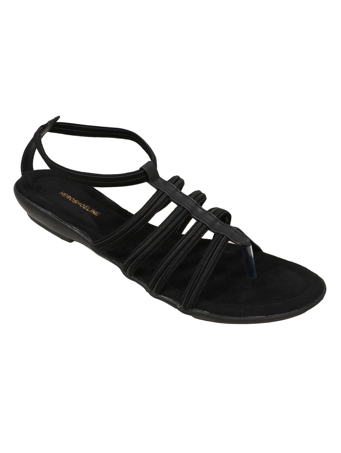 black back strap sandals - 17138488 - Zoom Image - 1