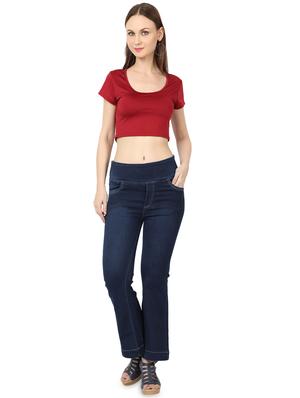mid rise wide leg jeans - 17138789 - Standard Image - 4