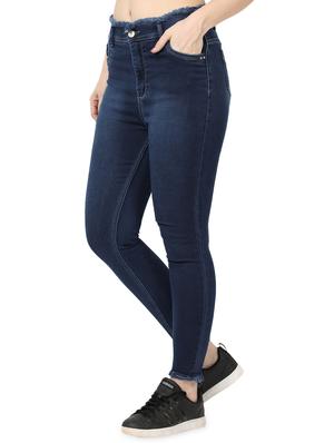 frayed detail slim fit jeans - 17138807 - Standard Image - 2