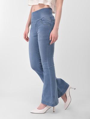 blue cotton blend jeans - 17138810 - Standard Image - 2