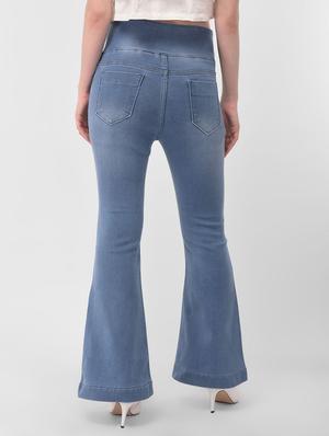 blue cotton blend jeans - 17138810 - Standard Image - 3