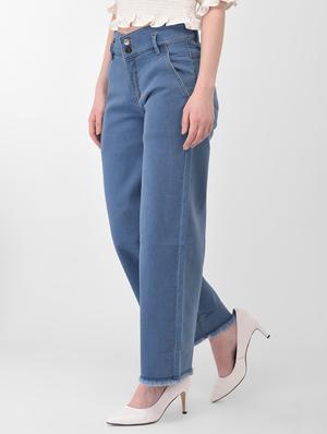 blue cotton blend jeans - 17138813 - Standard Image - 2