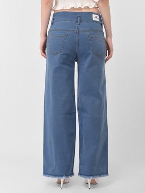 blue cotton blend jeans - 17138813 - Standard Image - 3