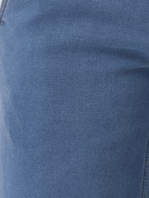 blue cotton blend jeans - 17138813 - Standard Image - 5