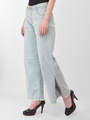 blue cotton blend jeans - 17138815 - Standard Image - 2