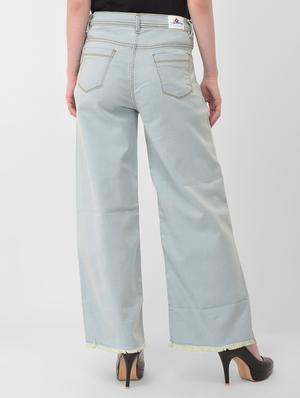 blue cotton blend jeans - 17138815 - Standard Image - 3