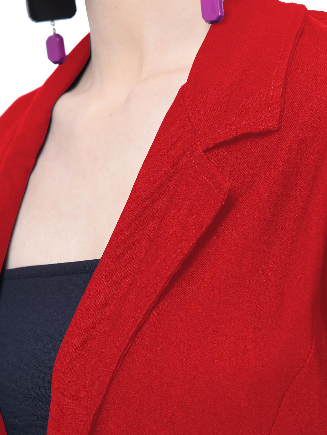 single button casual blazer - 17138931 - Zoom Image - 5