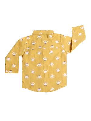 yellow cotton shirt - 17138985 - Standard Image - 2