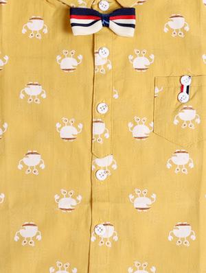 yellow cotton shirt - 17138985 - Standard Image - 3