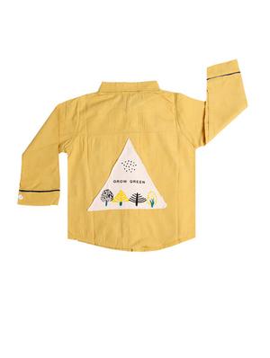 yellow cotton shirt - 17139005 - Standard Image - 2
