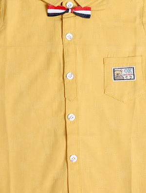 yellow cotton shirt - 17139005 - Standard Image - 4