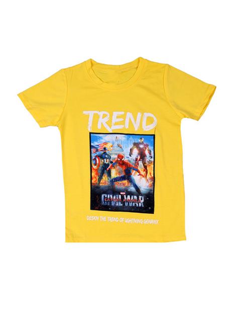 yellow cotton tshirt - 17139031 - Very Small Image - 1