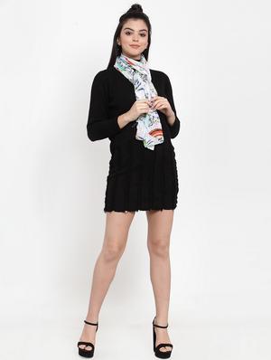 white cotton stole - 17139700 - Standard Image - 2