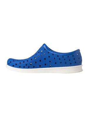 blue slip on casual shoes - 17139732 - Standard Image - 3