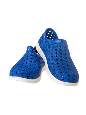 blue slip on casual shoes - 17139732 - Standard Image - 5