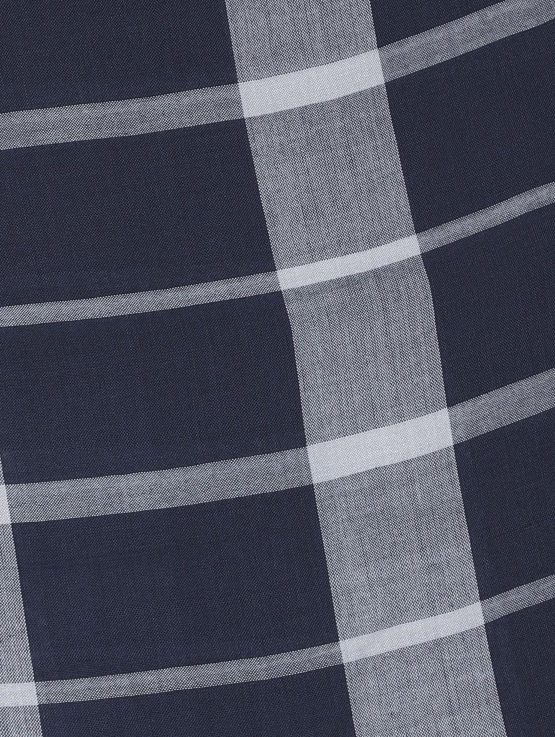 navy blue viscose stole - 17139842 - Zoom Image - 5