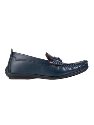 navy slip on loafers - 17139950 - Standard Image - 2
