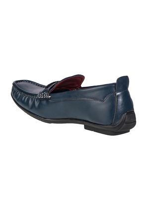 navy slip on loafers - 17139950 - Standard Image - 3