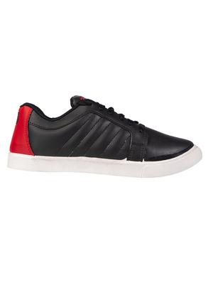 black lace up sneakers - 17139967 - Standard Image - 2