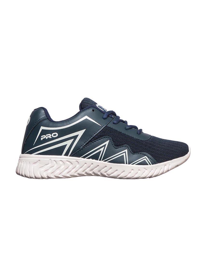 navy lace up sneakers - 17139969 - Zoom Image - 2