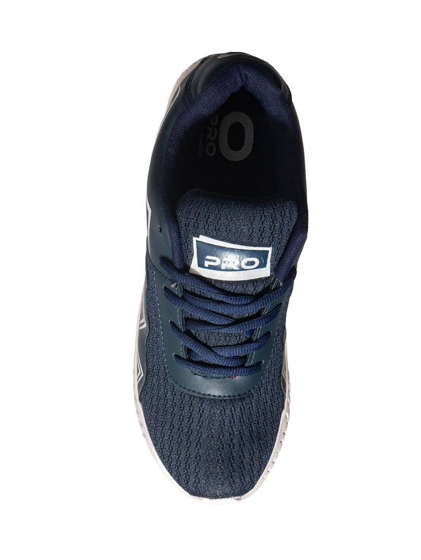 navy lace up sneakers - 17139969 - Zoom Image - 5