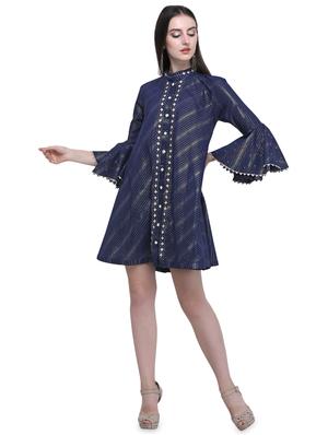 bell sleeves tent dress - 17140065 - Standard Image - 4