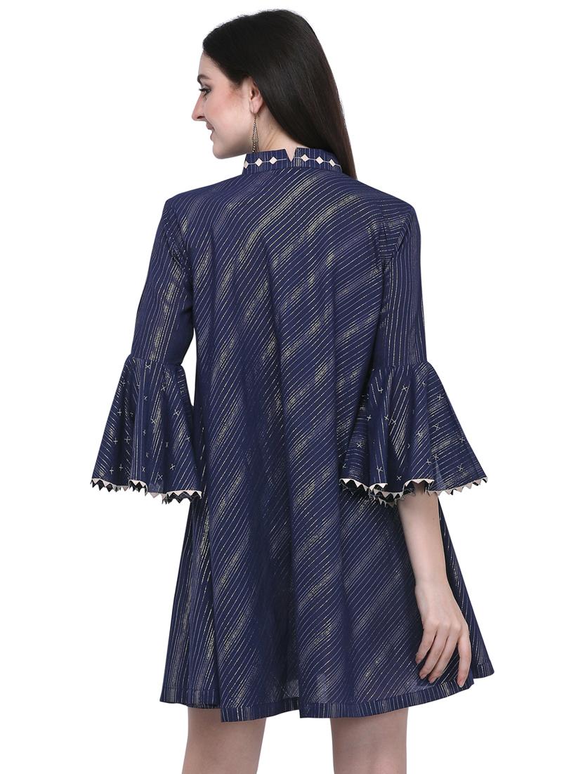 bell sleeves tent dress - 17140065 - Zoom Image - 3