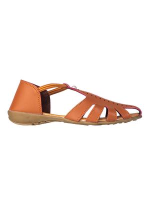 tan synthetic slip on sandals - 17140272 - Standard Image - 2