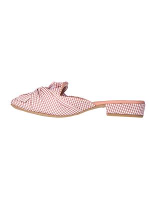 pink fabric clogs sandals - 17140283 - Standard Image - 4