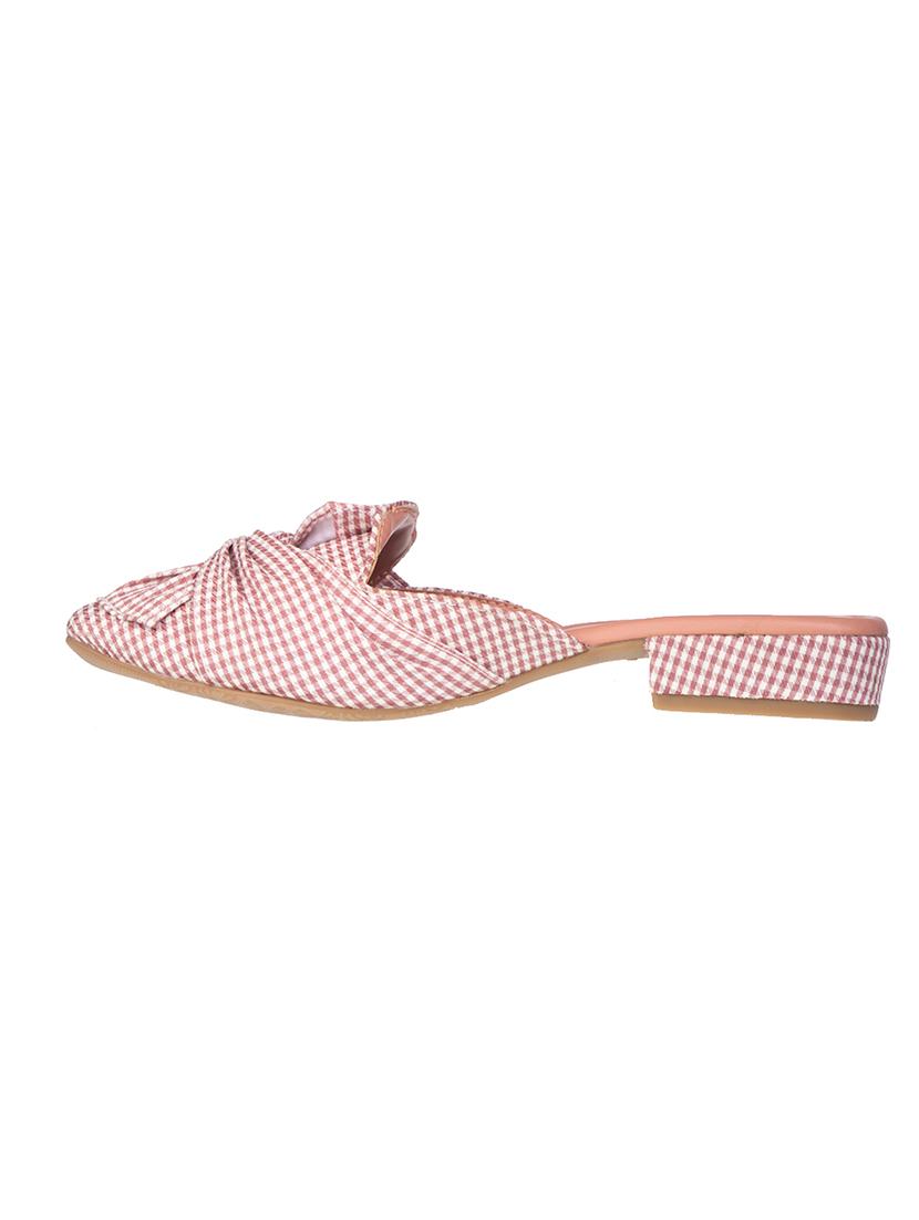 pink fabric clogs sandals - 17140283 - Zoom Image - 4