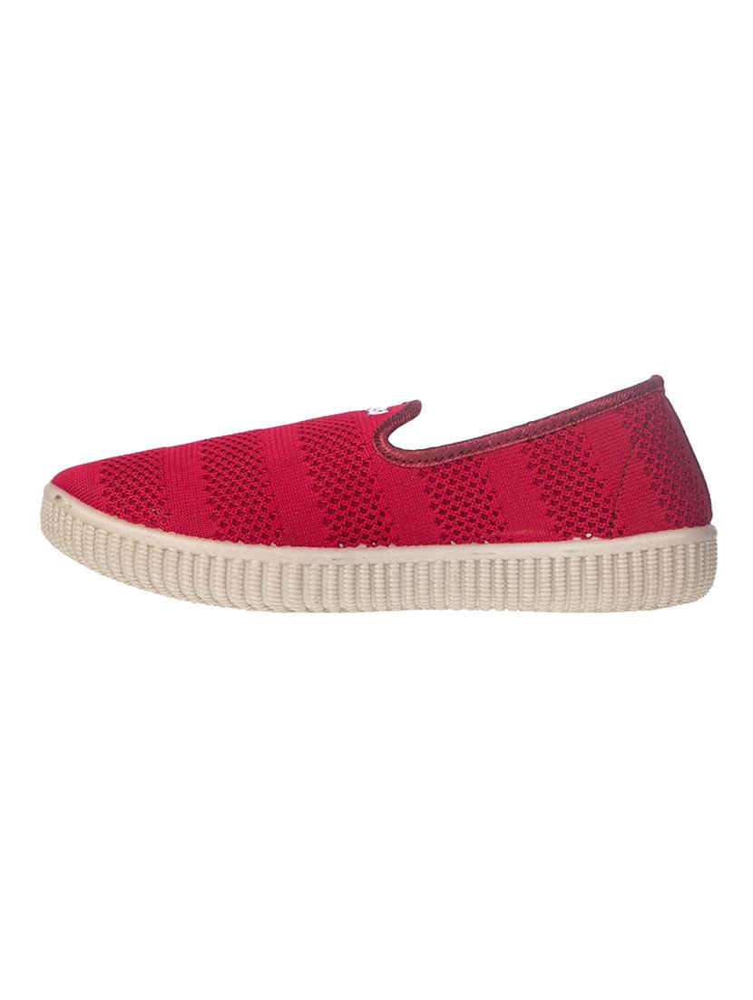 maroon canvas laceup sneakers - 17140334 - Zoom Image - 3