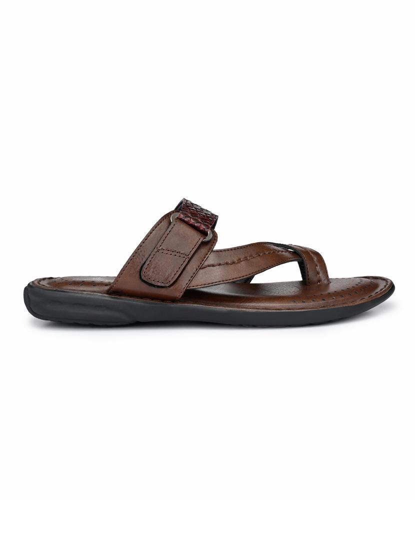brown toe separator slippers - 17140521 - Zoom Image - 2