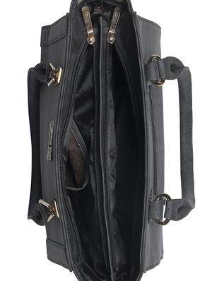 grey leatherette (pu) regular handbag - 17140758 - Standard Image - 3