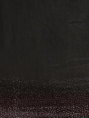 embellished solid saree with blouse - 17140876 - Standard Image - 5