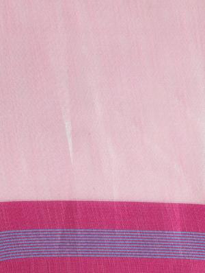 bordered woven saree with blouse - 17140967 - Standard Image - 6