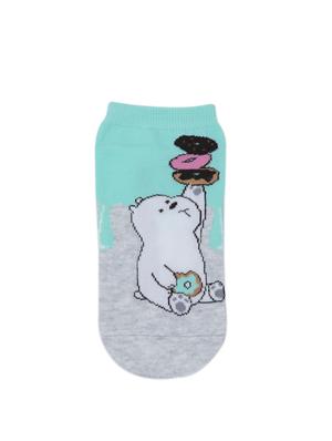 multi colored cotton sock - 17141046 - Standard Image - 3
