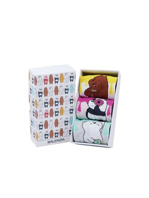 multi colored cotton sock - 17141046 - Standard Image - 5