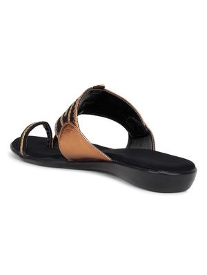 black one toe sandals - 17141113 - Standard Image - 3