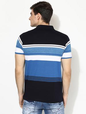 blue striped t-shirt - 17141738 - Standard Image - 3