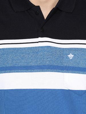 blue striped t-shirt - 17141738 - Standard Image - 4