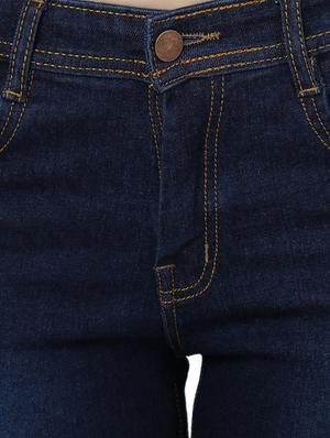 blue cotton blend jeans - 17142788 - Standard Image - 5