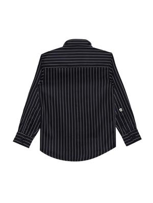dark blue cotton shirt - 17142811 - Standard Image - 2