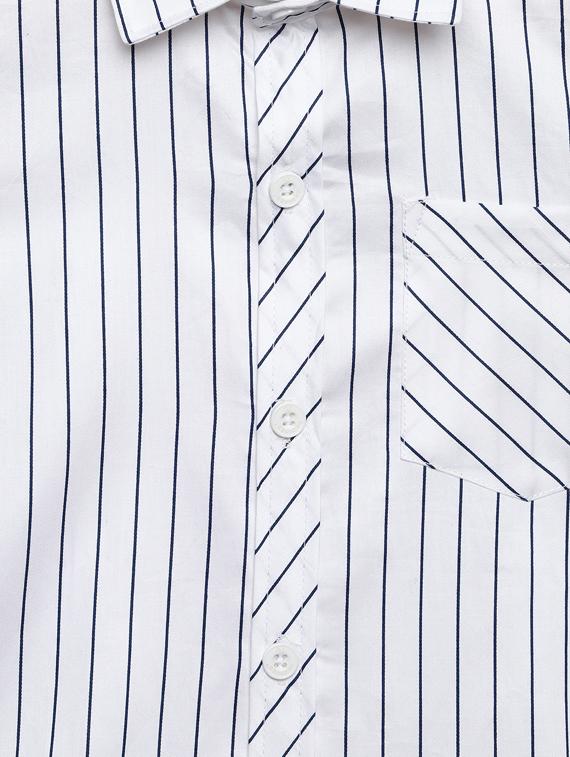 white cotton shirt - 17142812 - Zoom Image - 4