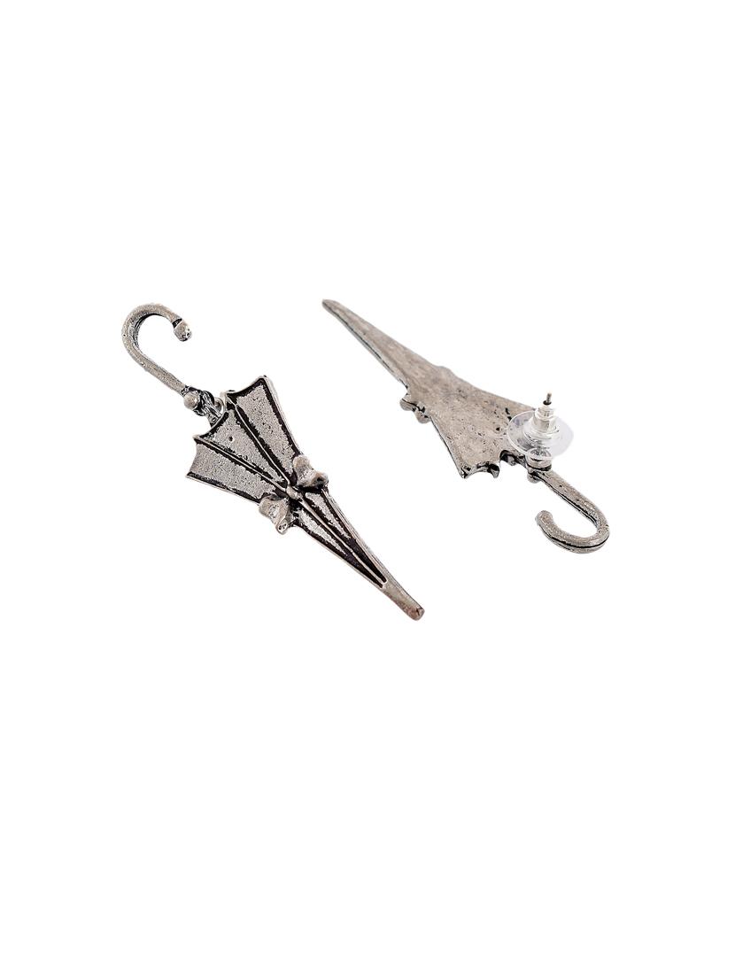silver tone silver plated other earring - 17142819 - Zoom Image - 2