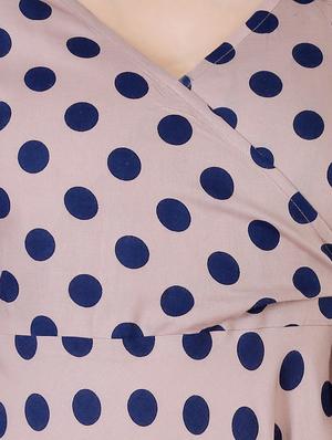 polka dot angrakha kurta - 17143263 - Standard Image - 4