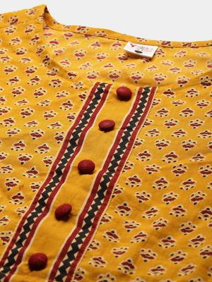 printed a-line dress - 17143287 - Standard Image - 4