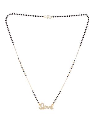 gold metal mangalsutra set - 17143311 - Standard Image - 2