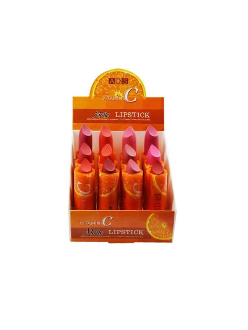 ads pack of 12 matte vitamin c lipsticks - 17143900 - Standard Image - 1