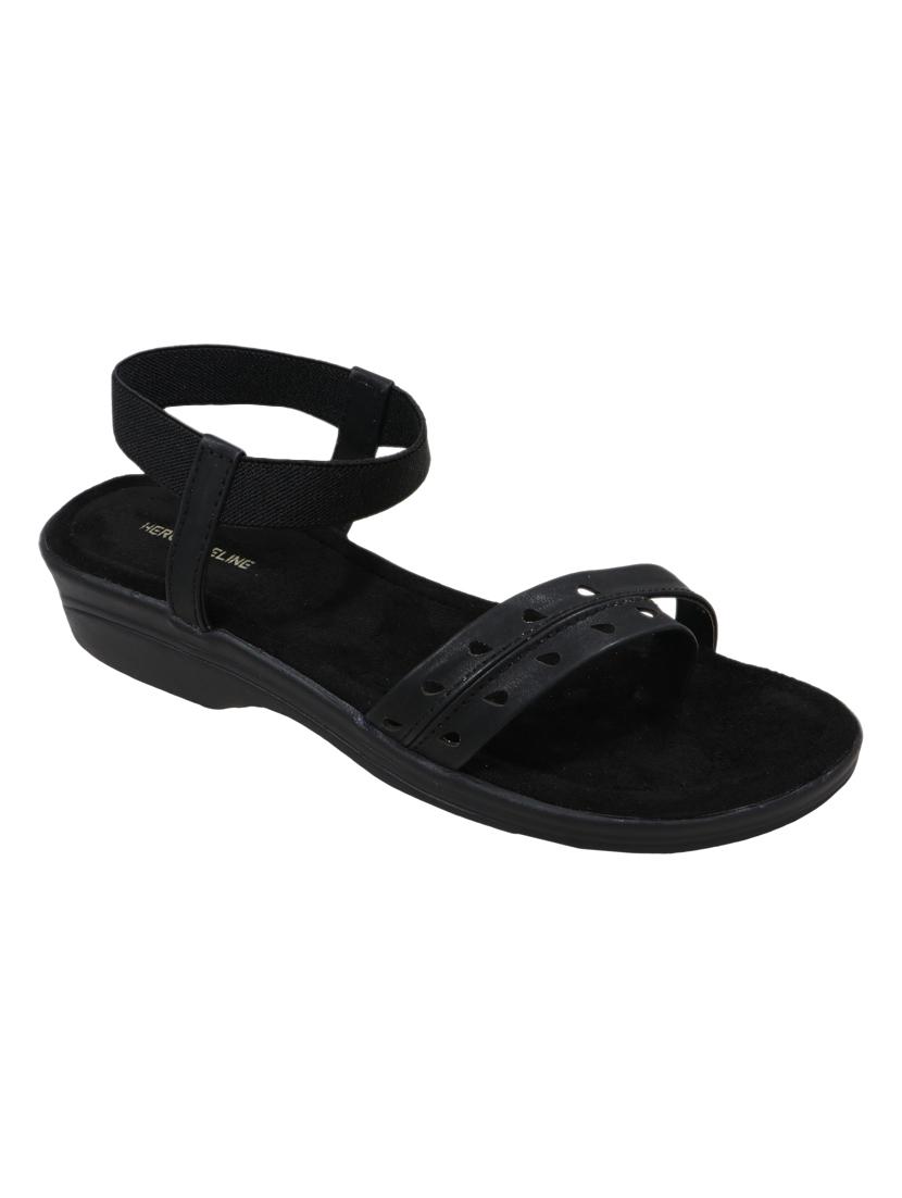 black back strap sandals - 17143952 - Zoom Image - 1